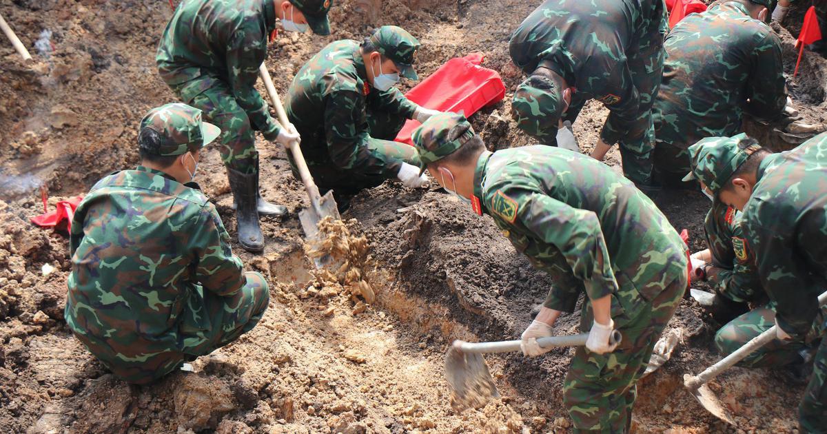 Ngày 7.8, quy tập thêm 17 hài cốt liệt sĩ tại công viên Lê Thị Riêng