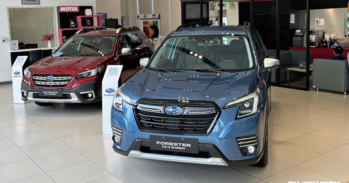 Subaru Forester giảm giá xả nốt hàng, lăn bánh dưới 1 tỉ đồng