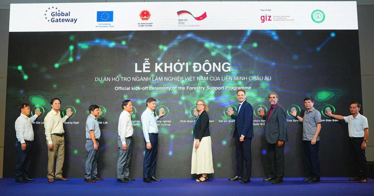 EU và Đức hỗ trợ Việt Nam phục hồi, quản lý bền vững rừng tự nhiên