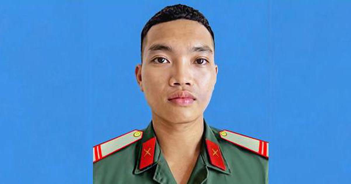 Hạ sĩ Cao Tuấn Anh dũng cảm hy sinh khi cứu đồng đội