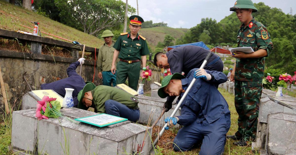 Hà Tĩnh hoàn thành khai quật, số hóa thông tin 774 mộ liệt sĩ chưa rõ danh tính