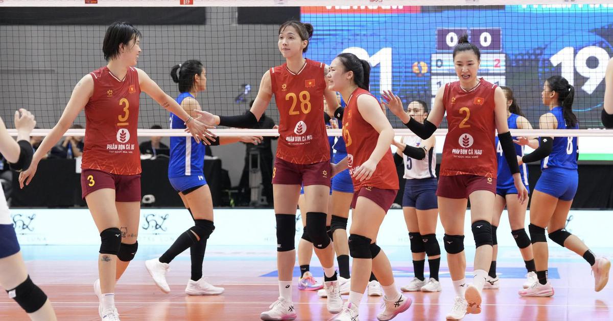 Đội tuyển bóng chuyền nữ Việt Nam thua đậm Thái Lan: Chính thức trắng tay chặng 2 SEA V.Cup
