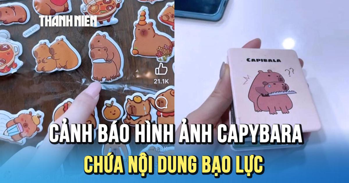 Sticker Capybara chứa hình ảnh phản cảm: Chuyên gia cảnh báo phụ huynh điều gì?
