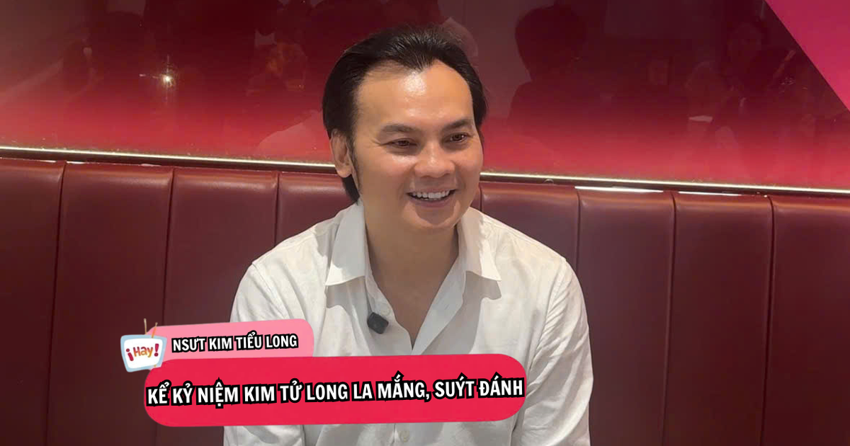 NSƯT Kim Tiểu Long kể kỷ niệm bị thầy Kim Tử Long la mắng, suýt đánh
