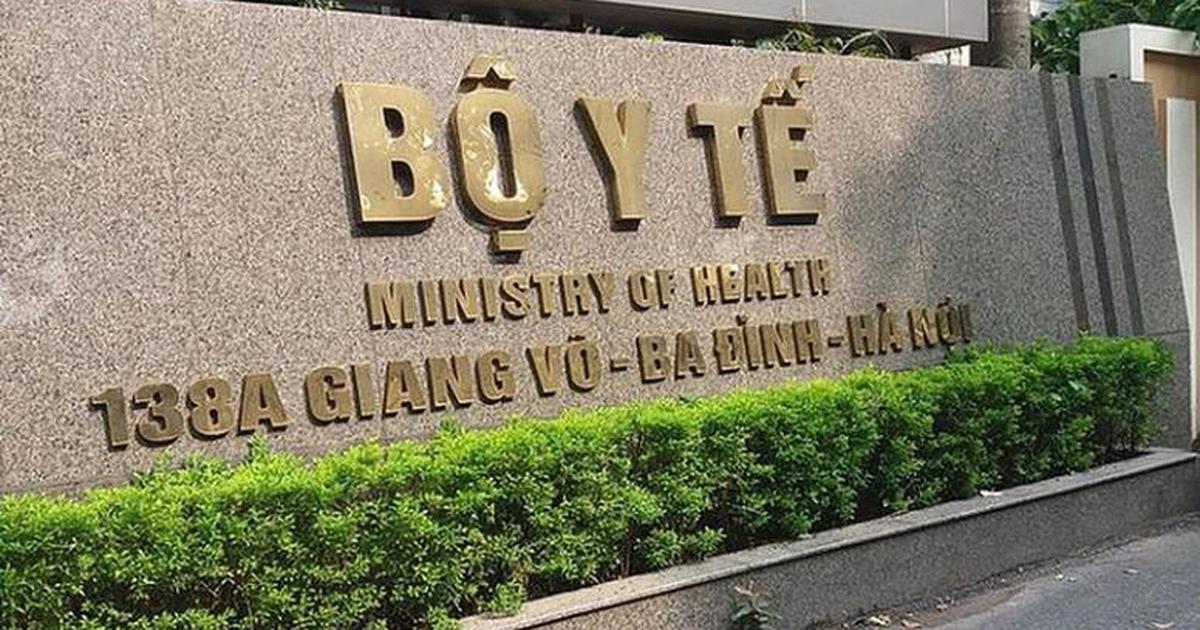 Bộ Y tế có cơ cấu tổ chức mới từ 18.8