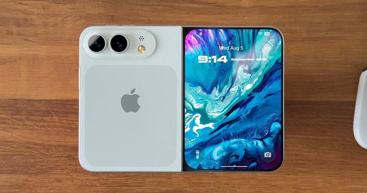 Lộ diện màu sắc siêu phẩm iPhone gập