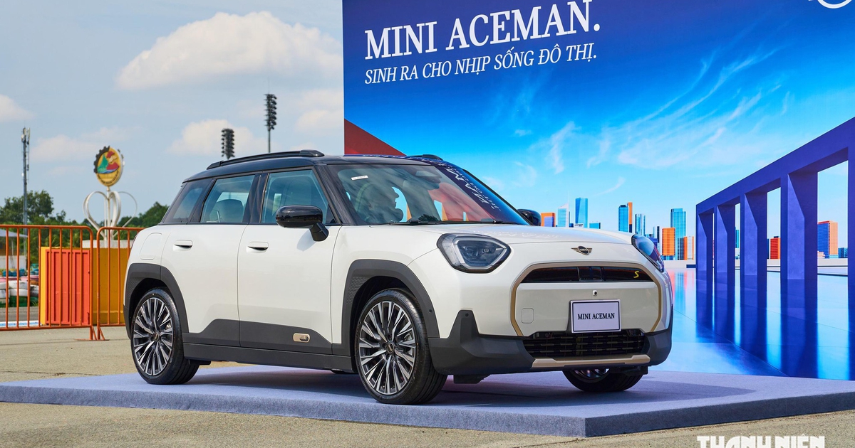 Cận cảnh MINI Aceman giá hơn 2,4 tỉ đồng, vừa gia nhập thị trường Việt Nam