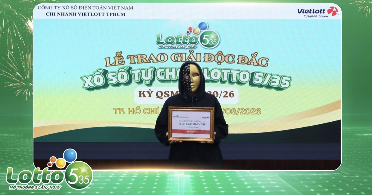 Chỉ trong 1 th&aacute;ng, xổ số quay nhanh Lotto 5/35 đ&atilde; c&oacute; 5 tỉ ph&uacute; độc đắc!