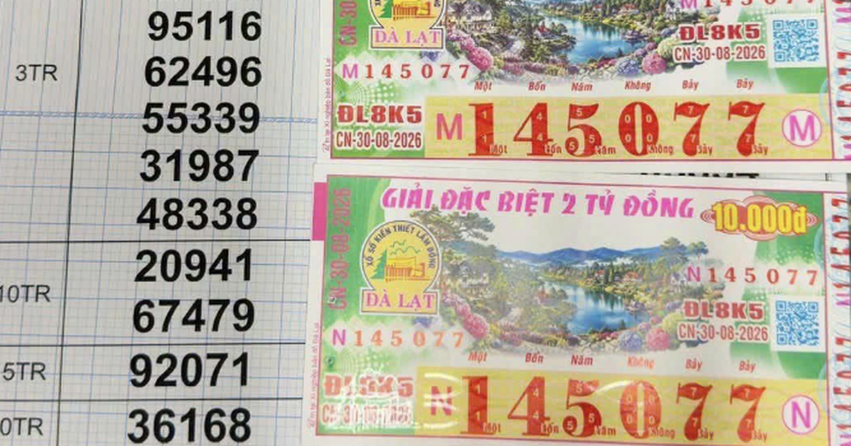 Đi du lịch lễ 2.9, một gia đ&igrave;nh bất ngờ tr&uacute;ng 4 tỉ xổ số miền Nam