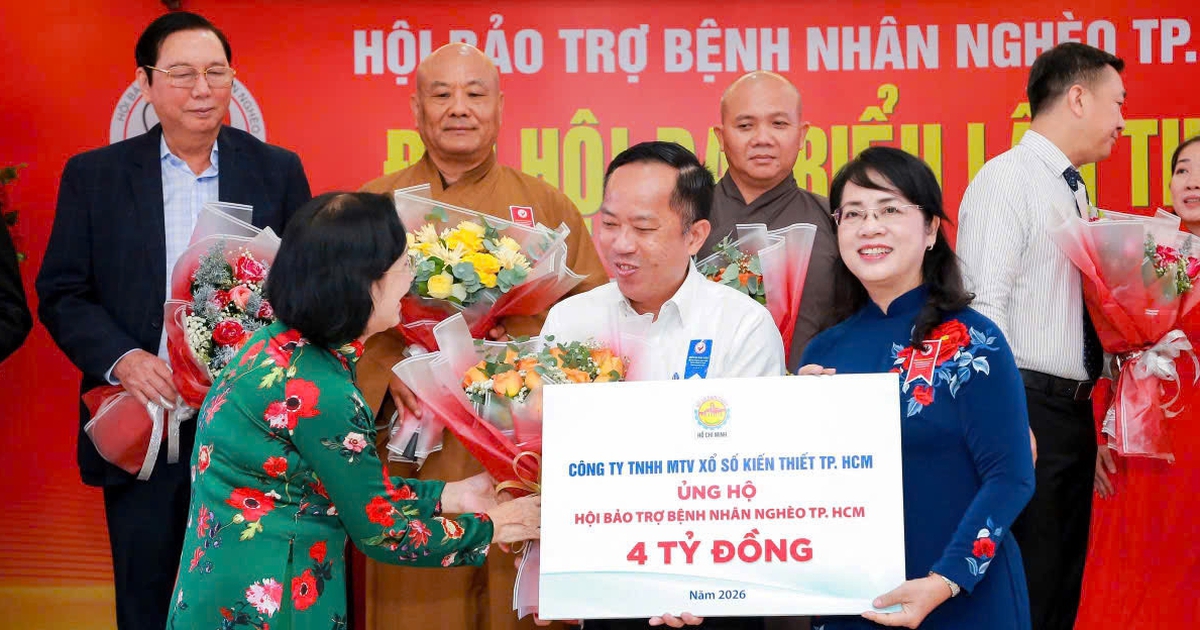 Xổ số kiến thiết TP.HCM lan tỏa nghĩa tình từ những việc làm thiết thực