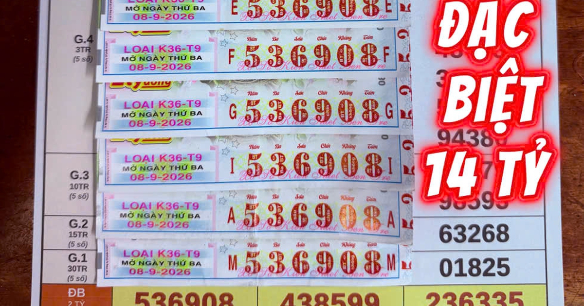 4 người c&ugrave;ng x&oacute;m tr&uacute;ng độc đắc 14 tỉ xổ số miền Nam khi mua v&eacute; ế