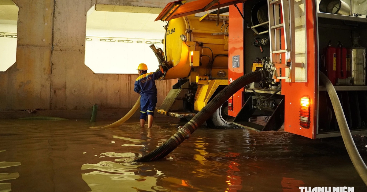 Hầm chui nút giao An Phú ngập sâu, chủ đầu tư nói gì?