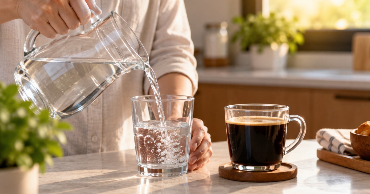 Vừa ngủ dậy đã uống cà phê? Chuyên gia khuyên nên làm thêm điều này