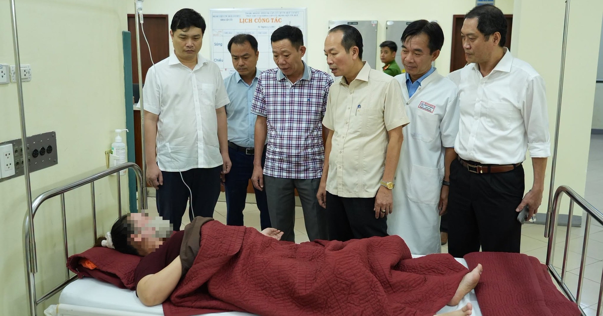 Lãnh đạo thành phố Huế chỉ đạo khẩn vụ 95 công nhân nhập viện nghi ngộ độc thực phẩm