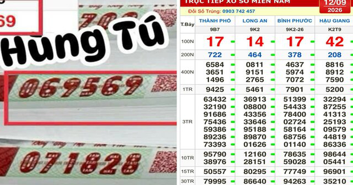 Xổ số miền Nam ng&agrave;y 12 th&aacute;ng 9: T&igrave;m người may mắn tr&uacute;ng độc đắc đ&agrave;i TP.HCM