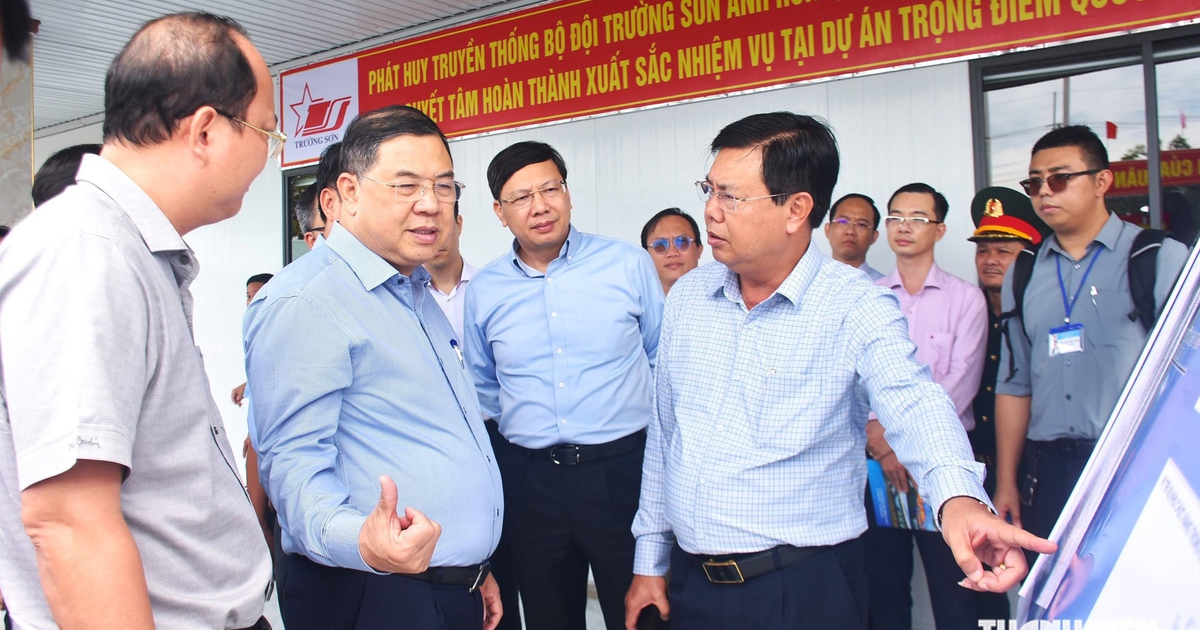 Phó thủ tướng Phạm Gia Túc yêu cầu đẩy nhanh tiến độ các dự án giao thông trọng điểm ở Cà Mau