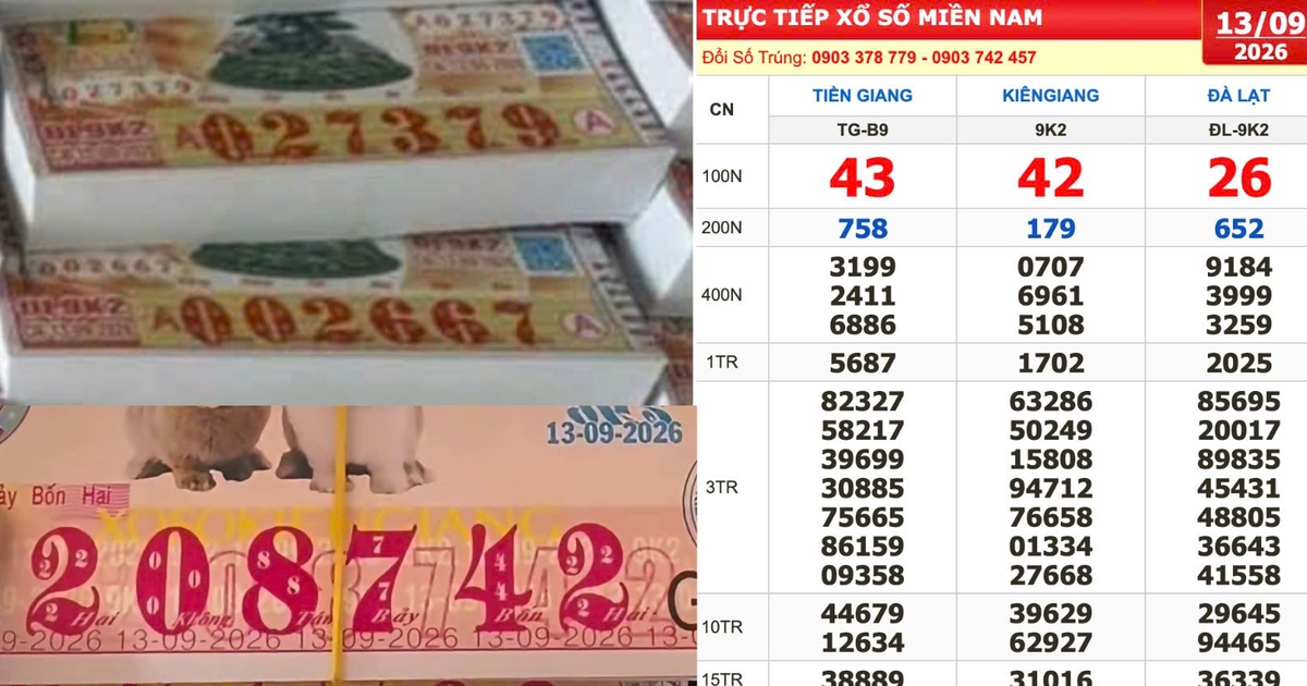 Xổ số miền Nam ng&agrave;y 13 th&aacute;ng 9: Đại l&yacute; chờ kh&aacute;ch may mắn tr&uacute;ng đ&agrave;i Đ&agrave; Lạt