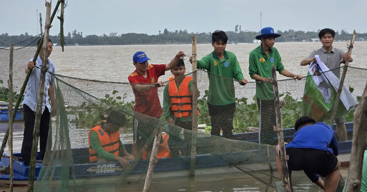 Áp thấp nhiệt đới ảnh hưởng thế nào đến mực nước lũ sông Mekong?