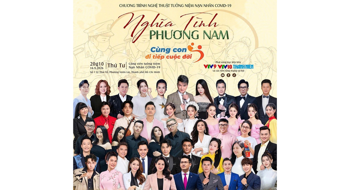 Nghệ sĩ c&ugrave;ng lan tỏa th&ocirc;ng điệp y&ecirc;u thương