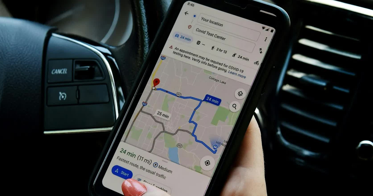 Cách người dùng báo cáo thông tin lên Google Maps