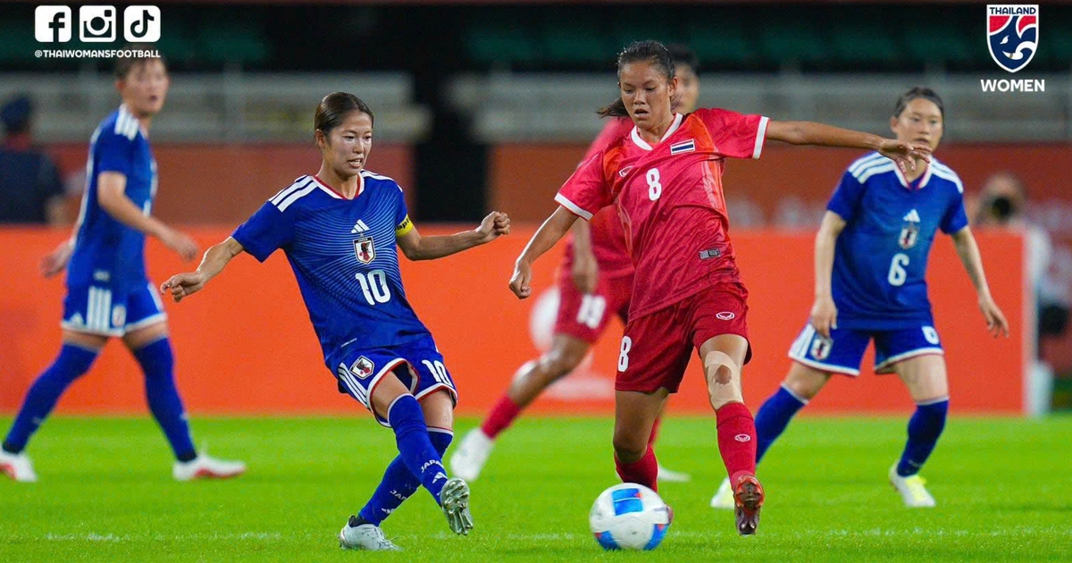Đội tuyển nữ Nhật Bản thắng đậm Thái Lan 8-0 tại ASIAD 20