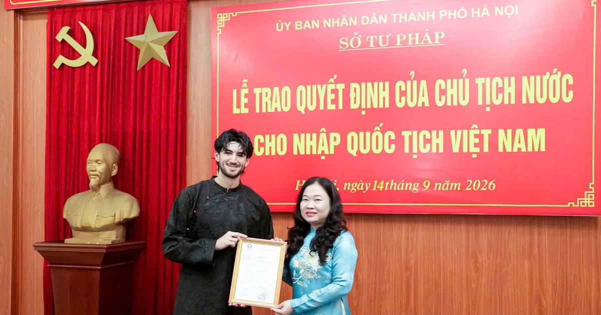 Trung vệ Kyle Colonna nhận quốc tịch Việt Nam với tên Lương Chí Khải