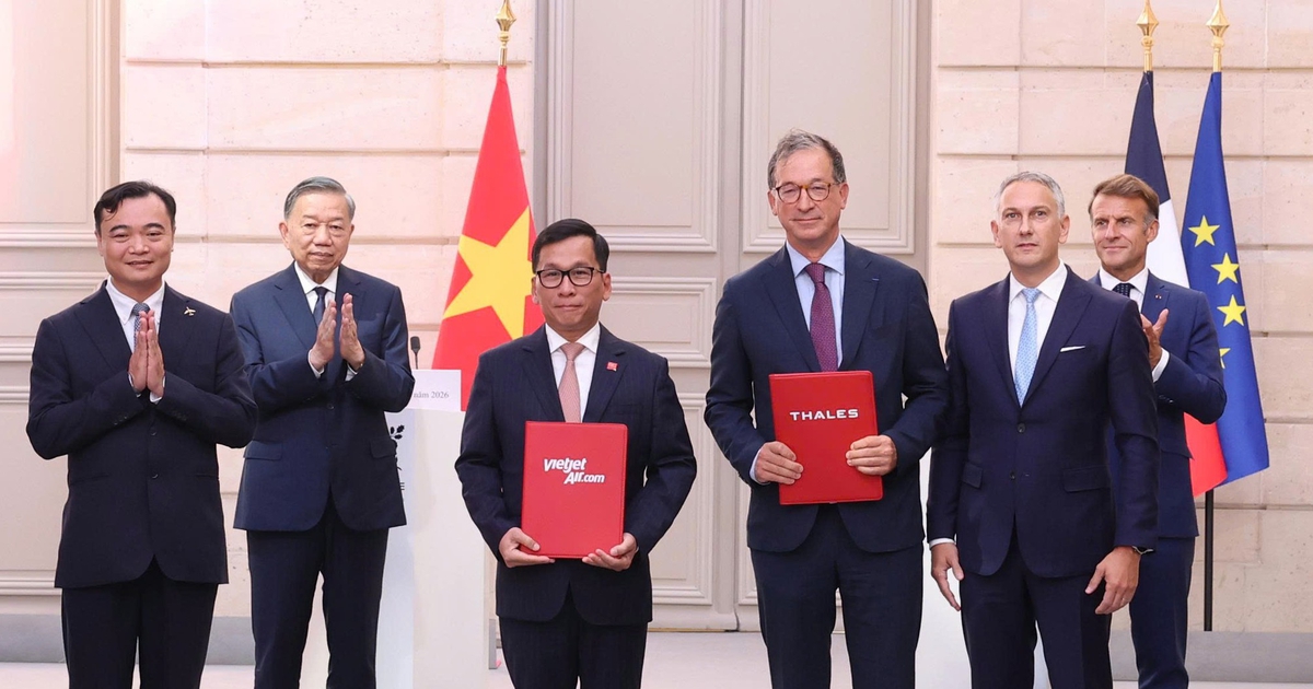 Vietjet và Thales mở rộng hợp tác hàng không công nghệ cao Việt Nam - Pháp