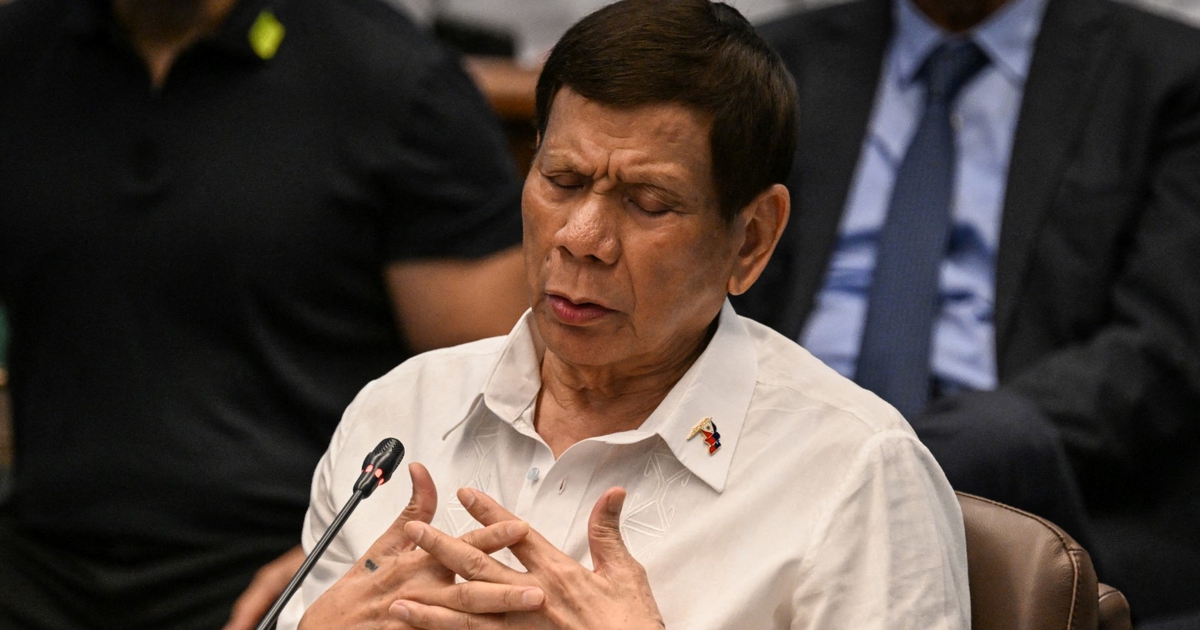 Cựu Tổng thống Philippines Rodrigo Duterte 'suy giảm tr&iacute; nhớ nghi&ecirc;m trọng', qu&ecirc;n cả t&ecirc;n luật sư