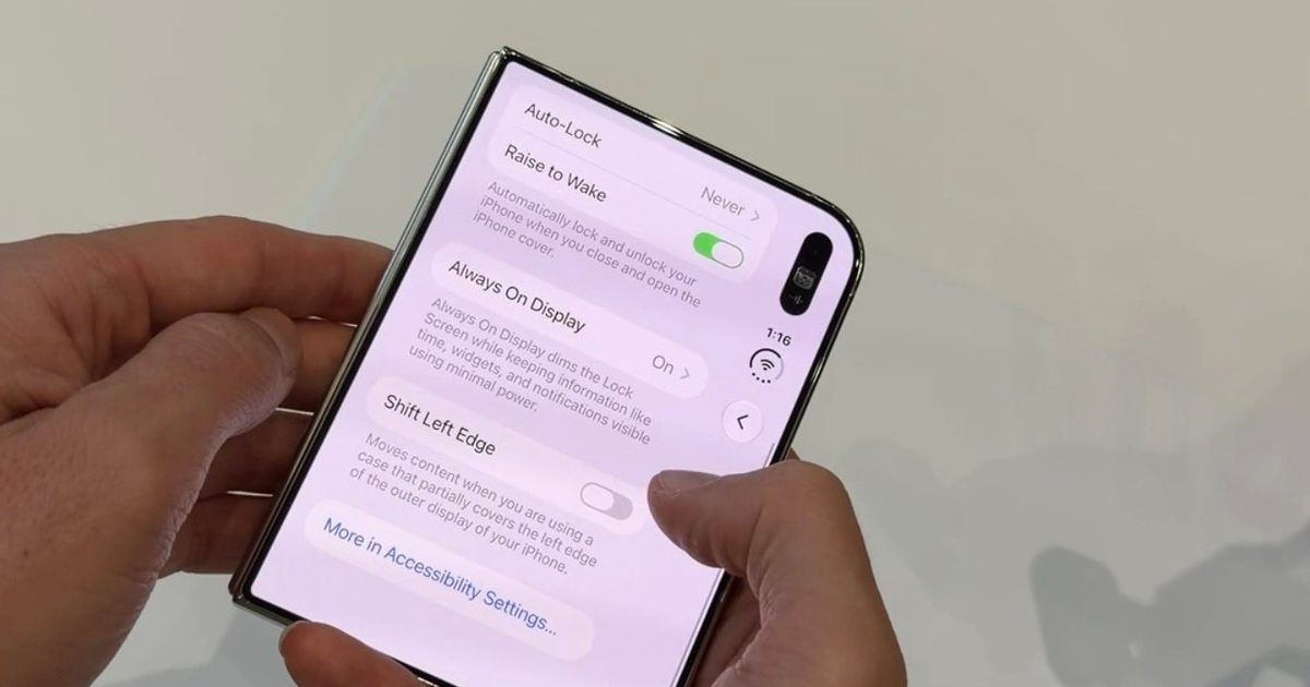 Phát hiện tính năng ẩn thú vị trên iPhone Duo
