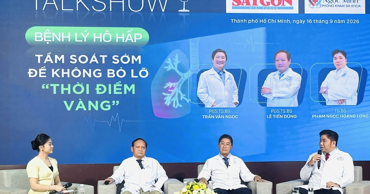 PGS-TS Trần Văn Ngọc: Mười mấy tuổi c&oacute; thể mắc ung thư phổi