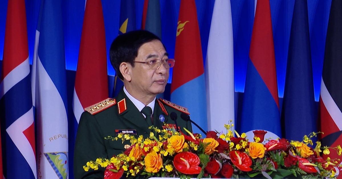 Đại tướng Phan Văn Giang n&ecirc;u 4 vấn đề củng cố trật tự quốc tế