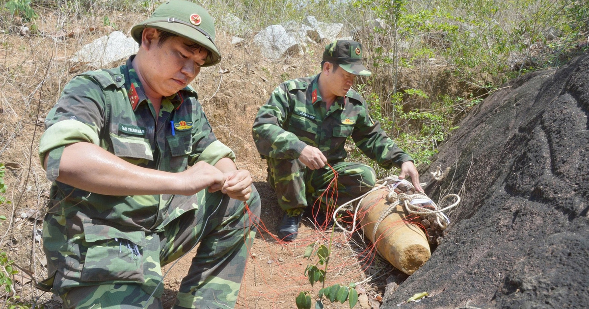 Khánh Hòa đặt mục tiêu làm sạch hơn 160.000 ha đất nhiễm bom mìn