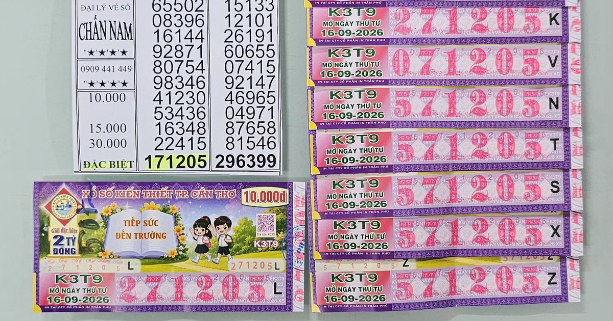 5 người c&ugrave;ng tr&uacute;ng hơn nửa tỉ đồng xổ số miền Nam nhờ d&atilde;y số may mắn