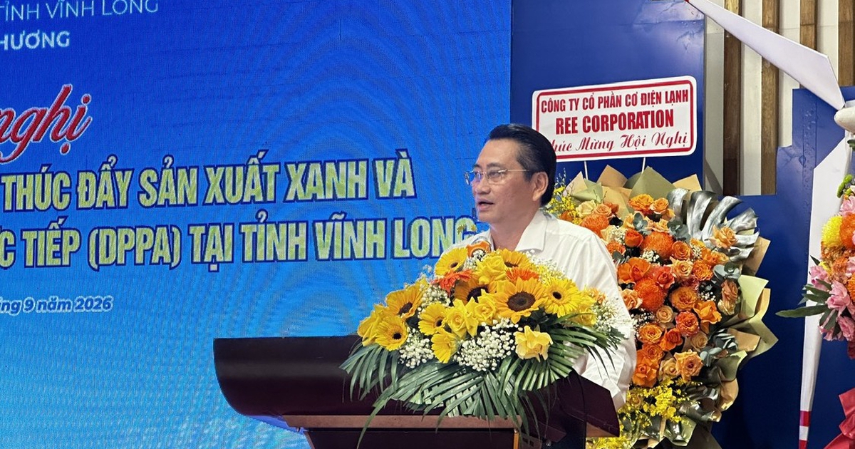 Vĩnh Long phát triển năng lượng tái tạo gắn với thị trường tiêu thụ điện xanh