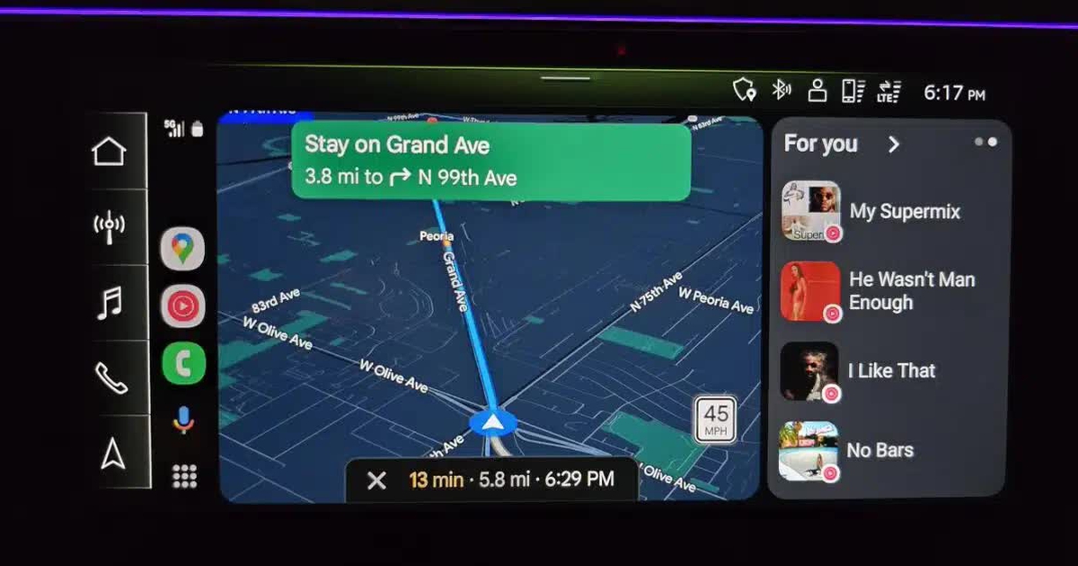 Android Auto chờ 7 năm để có tính năng tiện dụng của Google Maps