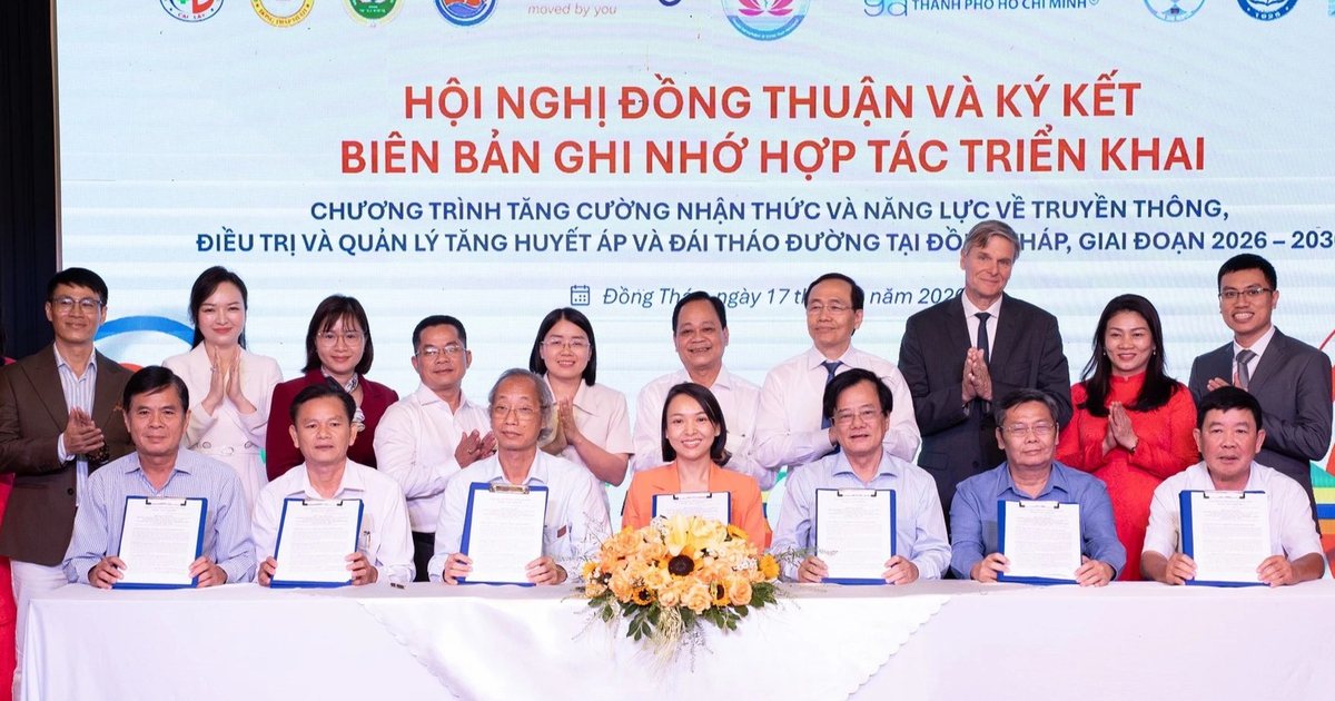 Hợp tác mới giúp nâng cao kiểm soát tăng huyết áp, tiểu đường tại Đồng Tháp
