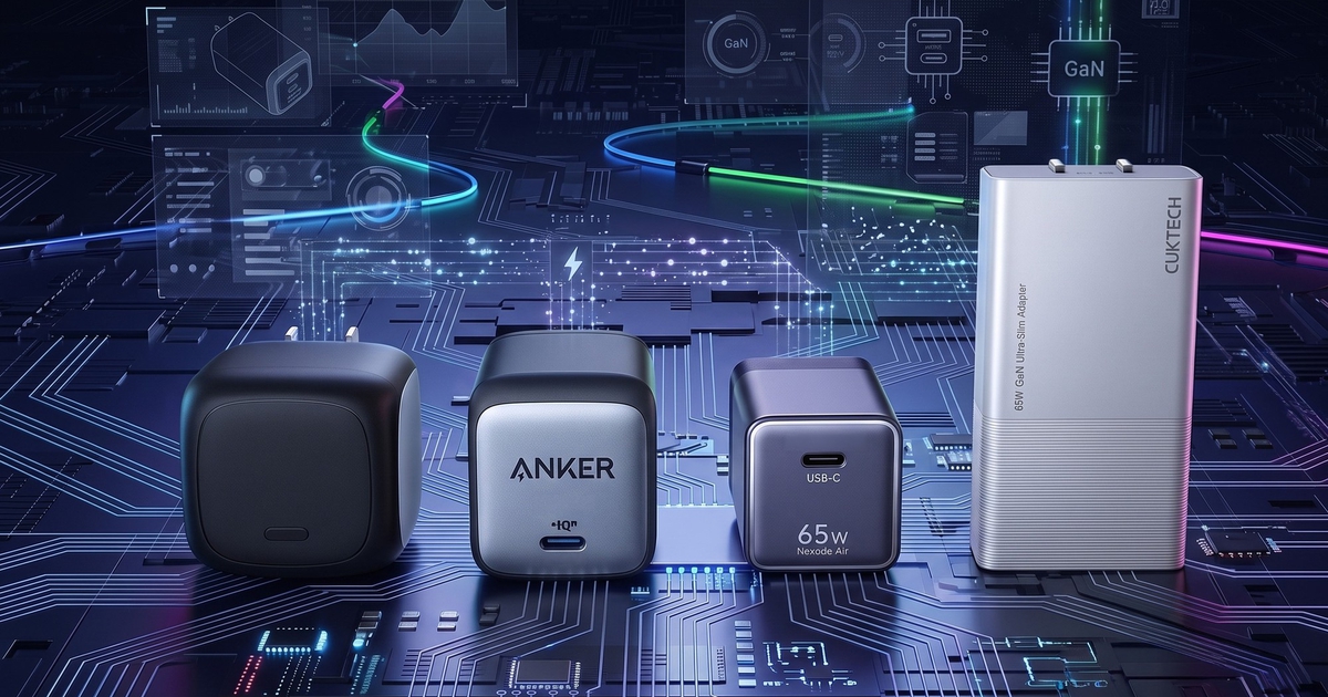 Dùng một củ sạc "cân" từ smartphone đến laptop