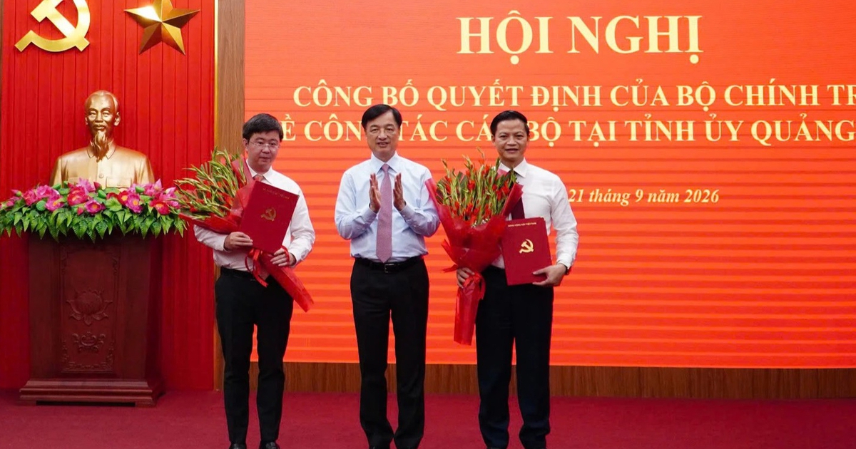 Ông Vương Quốc Tuấn được chỉ định làm Bí thư Tỉnh ủy Quảng Trị