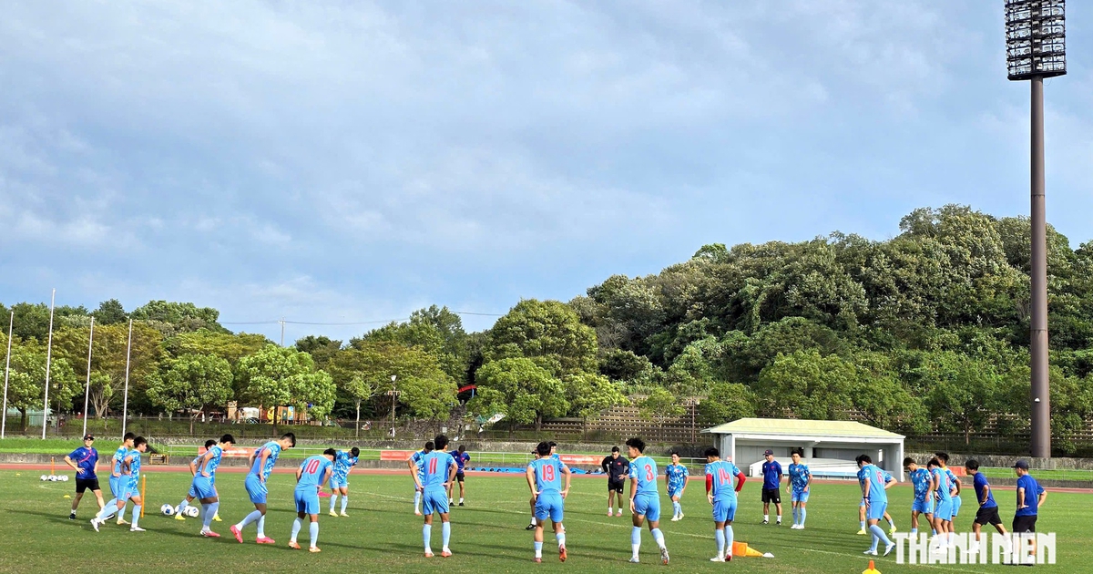 U.23 Việt Nam rèn quân trên sân đẹp như tranh, quyết đấu U.23 Uzbekistan