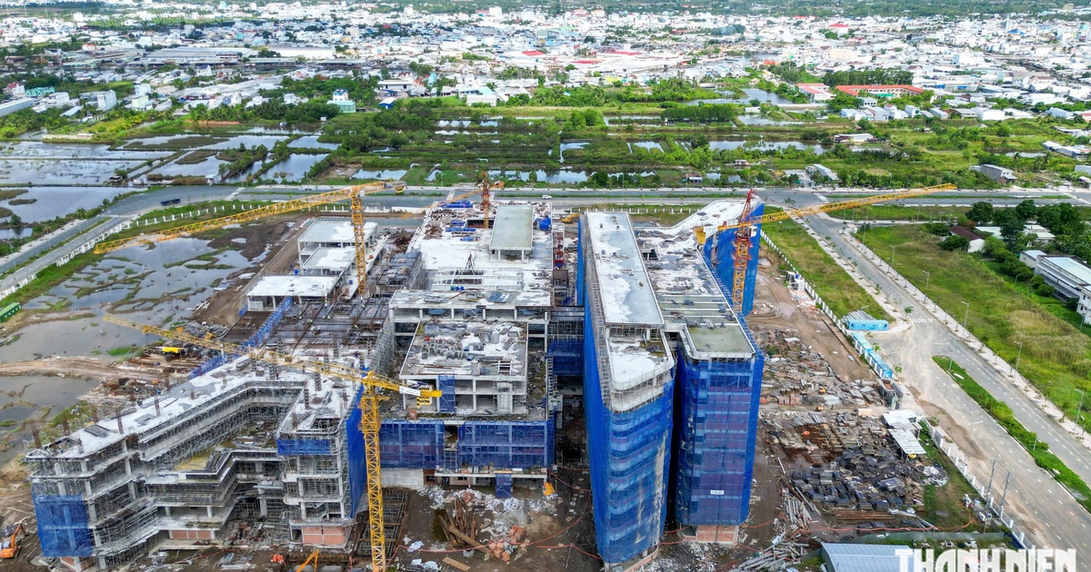 Nhiều gói thầu bệnh viện 1.200 giường ở Cà Mau chậm tiến độ