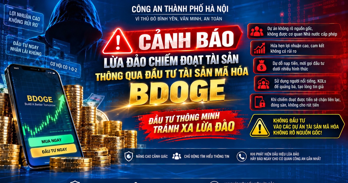 Nâng giá tài sản mã hóa BDOGE gấp 10.000 lần rồi bán cho nhà đầu tư