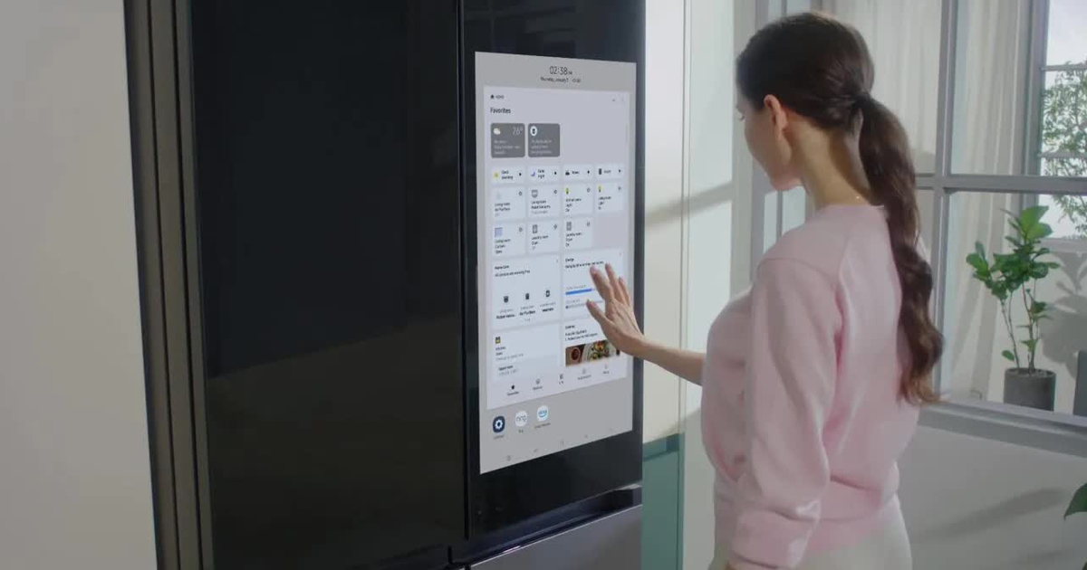 Tủ lạnh thông minh Samsung gặp lỗi cập nhật phần mềm