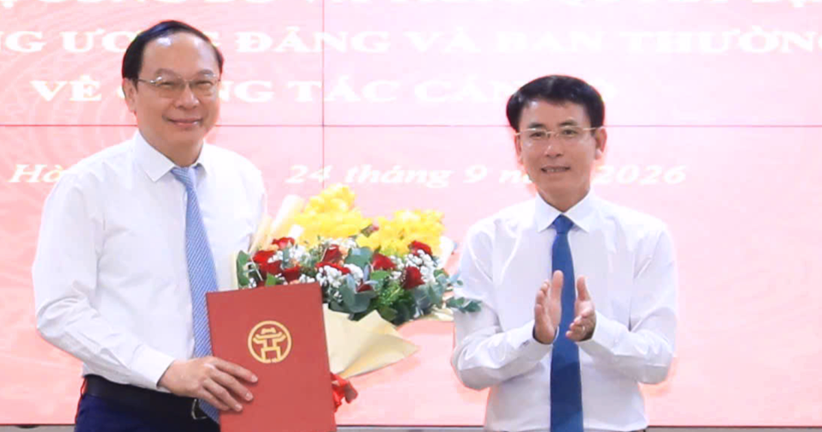 Thứ trưởng Bộ NN-MT làm Trợ lý Ủy viên Bộ Chính trị, Bí thư Thành ủy Hà Nội