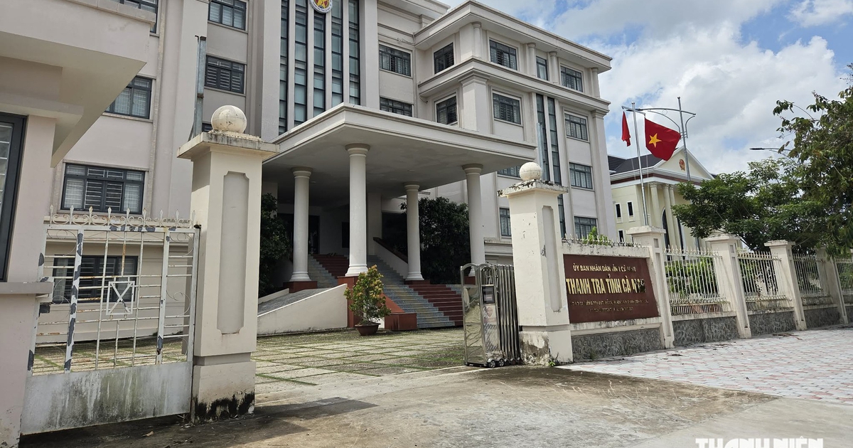 Thanh tra Cà Mau chuyển công an vụ UBND xã Vĩnh Trạch Đông cho thuê đất