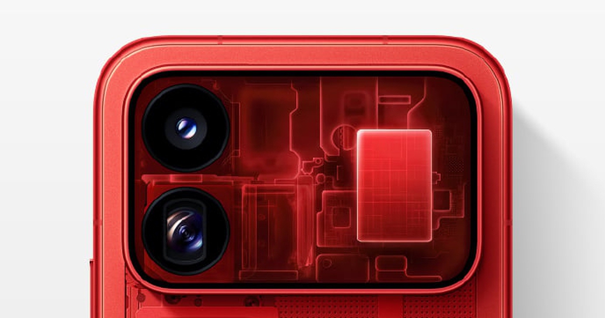 Độc lạ phiên bản trong suốt màu đỏ của Xiaomi 18 Pro và 18 Pro Max