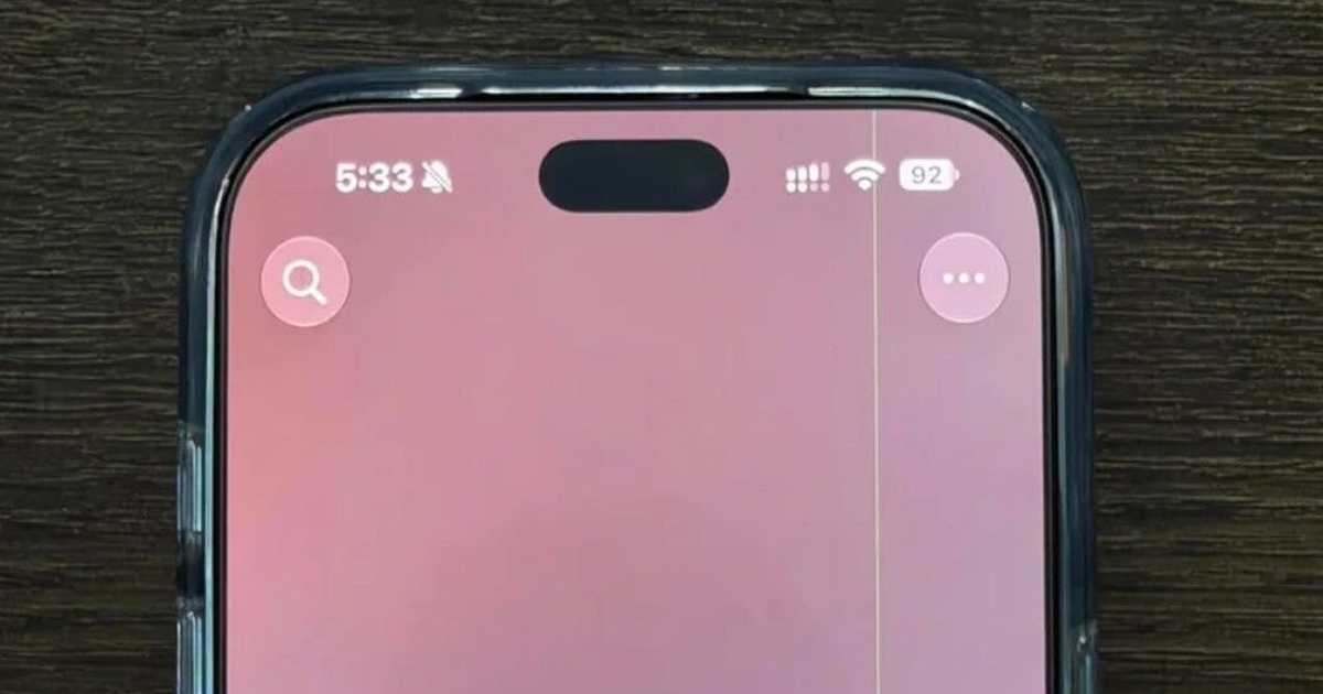 iPhone 18 Pro vừa mở bán đã dính nghi vấn lỗi sọc màn hình