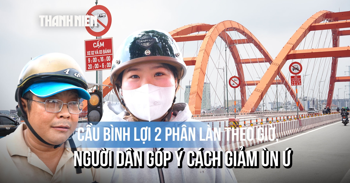 Cầu Bình Lợi 2 phân làn theo giờ, người dân góp ý giảm ùn ứ trên đường