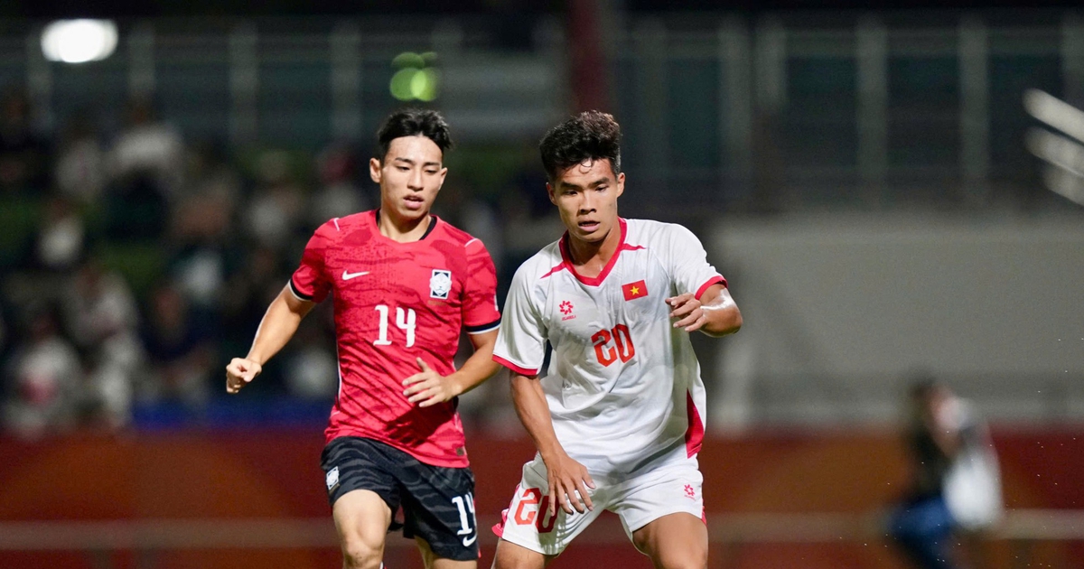 U.23 Việt Nam đấu U.23 Hàn Quốc bằng đội hình tuổi 21: Thua nhưng để xây nền cho tương lai