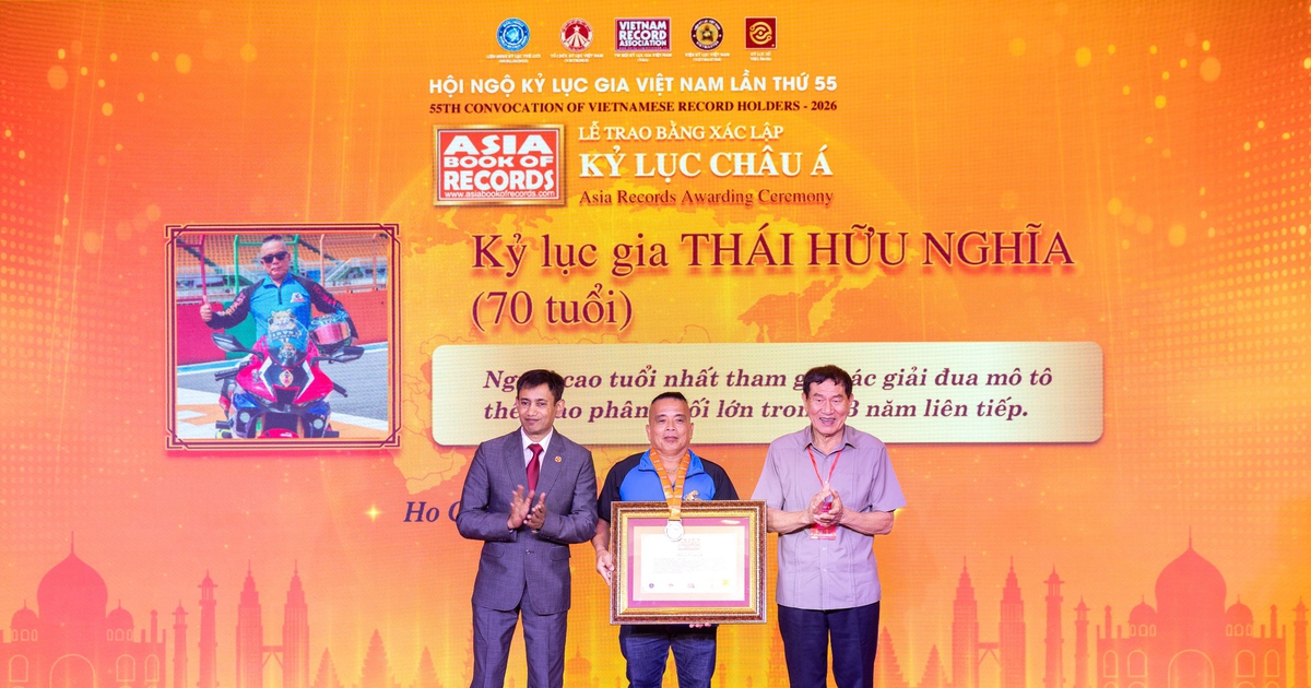 Việt Nam xác lập nhiều kỷ lục quốc gia mới
