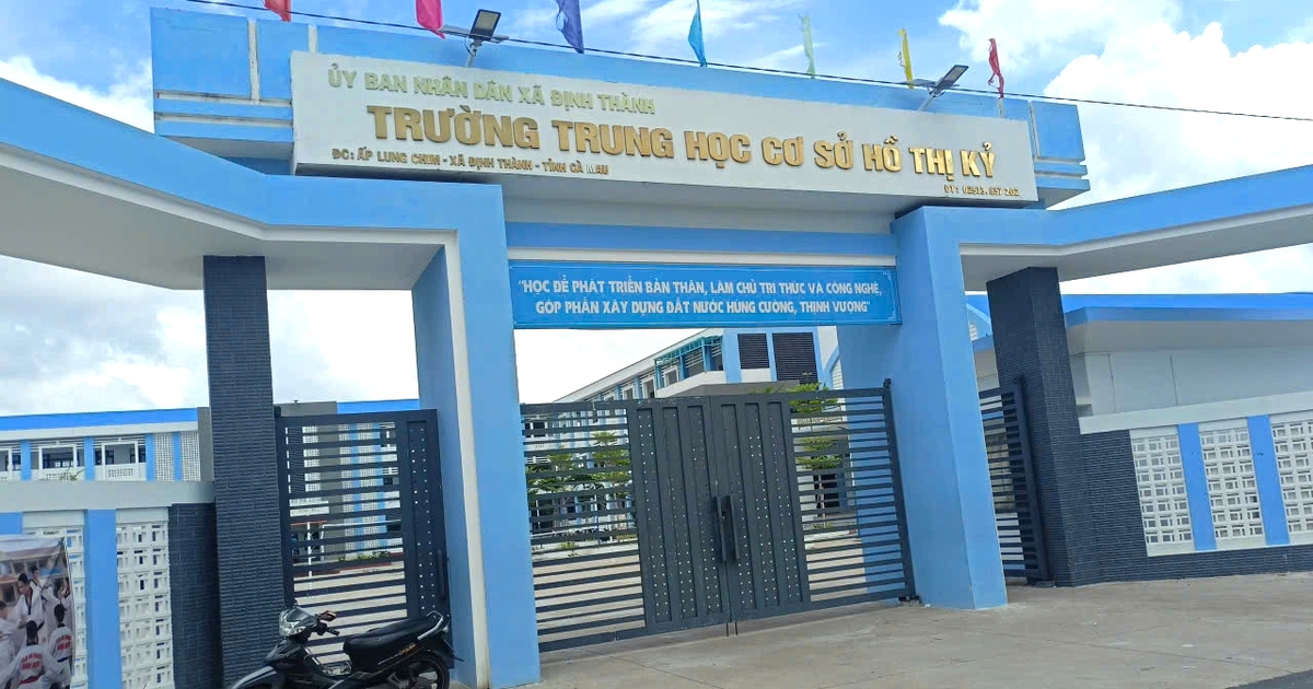 Công an Cà Mau khởi tố vụ lập quỹ trái phép tại Trường THCS Hồ Thị Kỷ